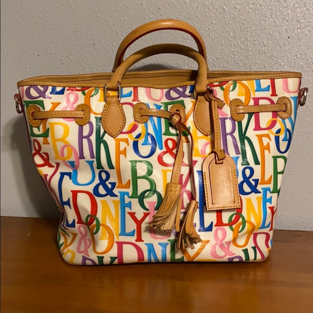 Vintage colorful Dooney & Bourke